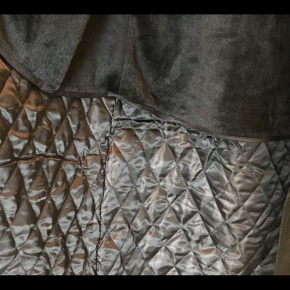 New_Maxxsel_Buttons Black_Leather Trench Coat_Lrge - Picture 8 of 9